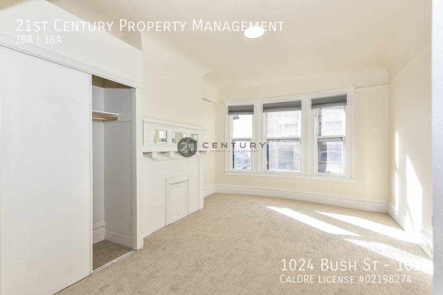 Townhouse for rent at 1024 Bush St, San Francisco, CA 94109