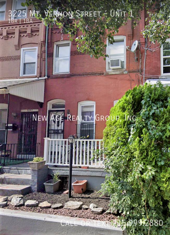 Apartment for rent at 3225 Mount Vernon St #1, Philadelphia, PA 19104
