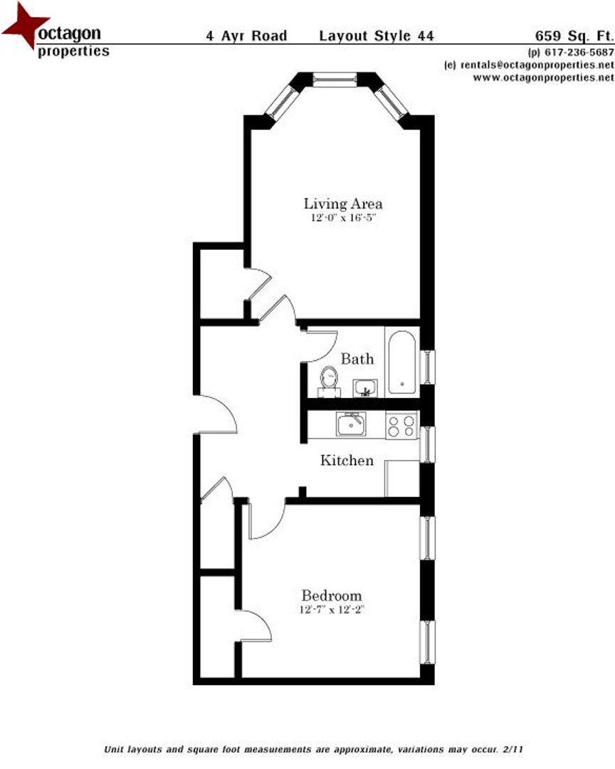 Apartment for rent at 4 Ayr Rd #4, Brighton, MA 02135
