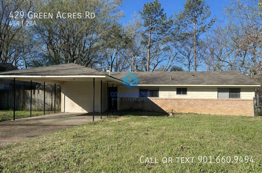 House for rent at 429 Green Acres Rd, Memphis, TN 38117