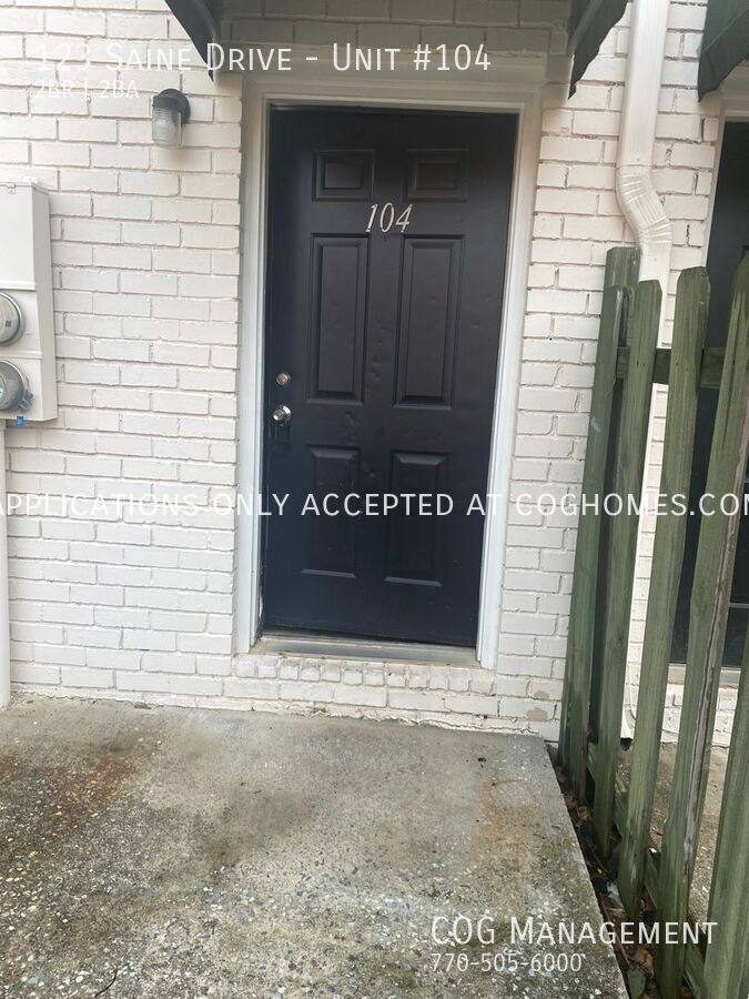 Townhouse for rent at 123 Saine Dr #104, Marietta, GA 30008