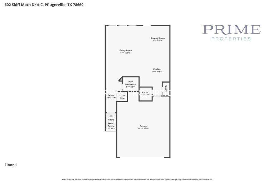 Townhouse for rent at 602 C Skiff Moth Rd, Pflugerville, TX 78660