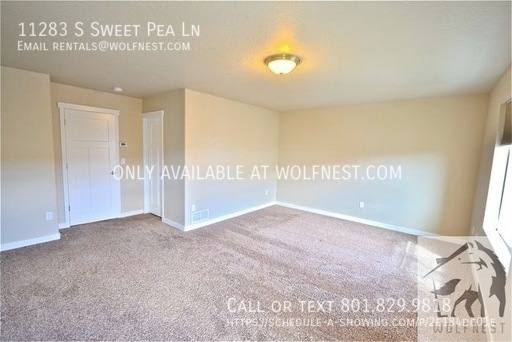 Townhouse for rent at 11283 S Sweet Pea Lane, South Jordan, UT 84095