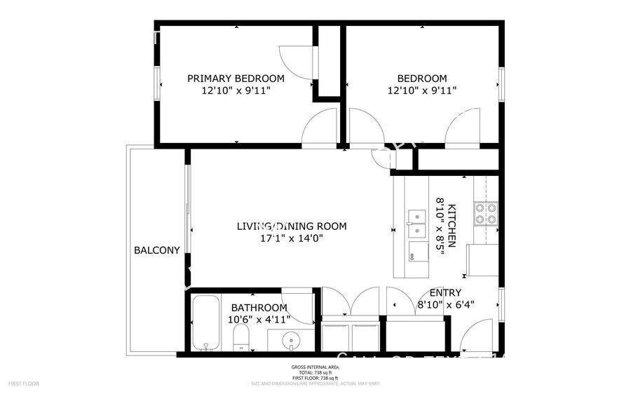 Apartment for rent at 375 Cross St #K, Akron, OH 44311