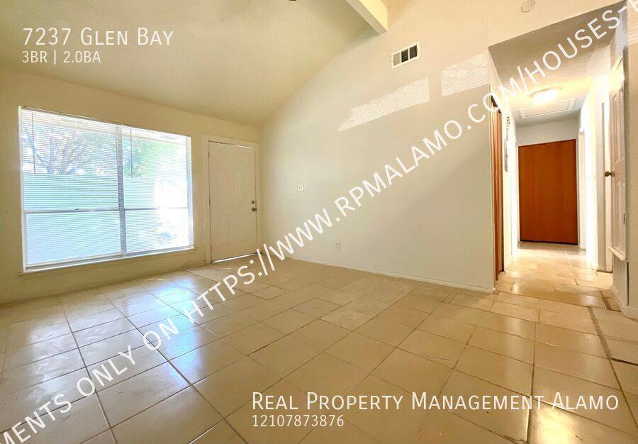 House for rent at 7237 Glen Bay, San Antonio, TX 78239