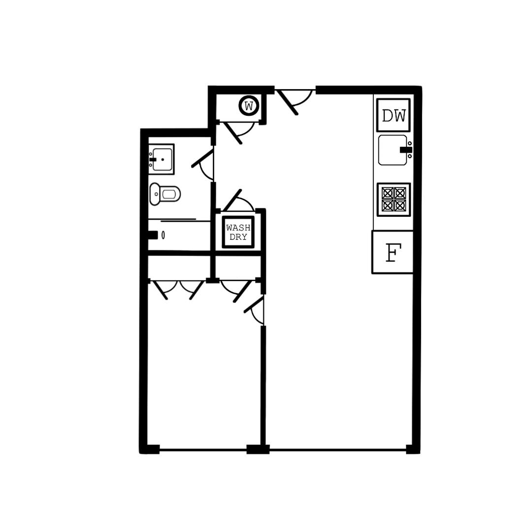 Apartment for rent at 1112 E Berks St, Philadelphia, PA 19125