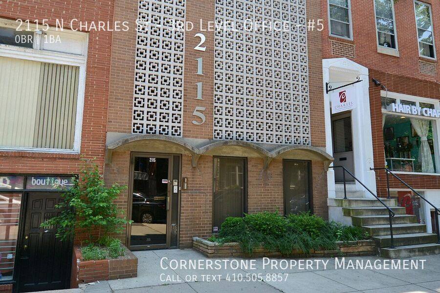 Apartment for rent at 2115 N Charles St - 3rd Level Office #5, Baltimore, MD 21218