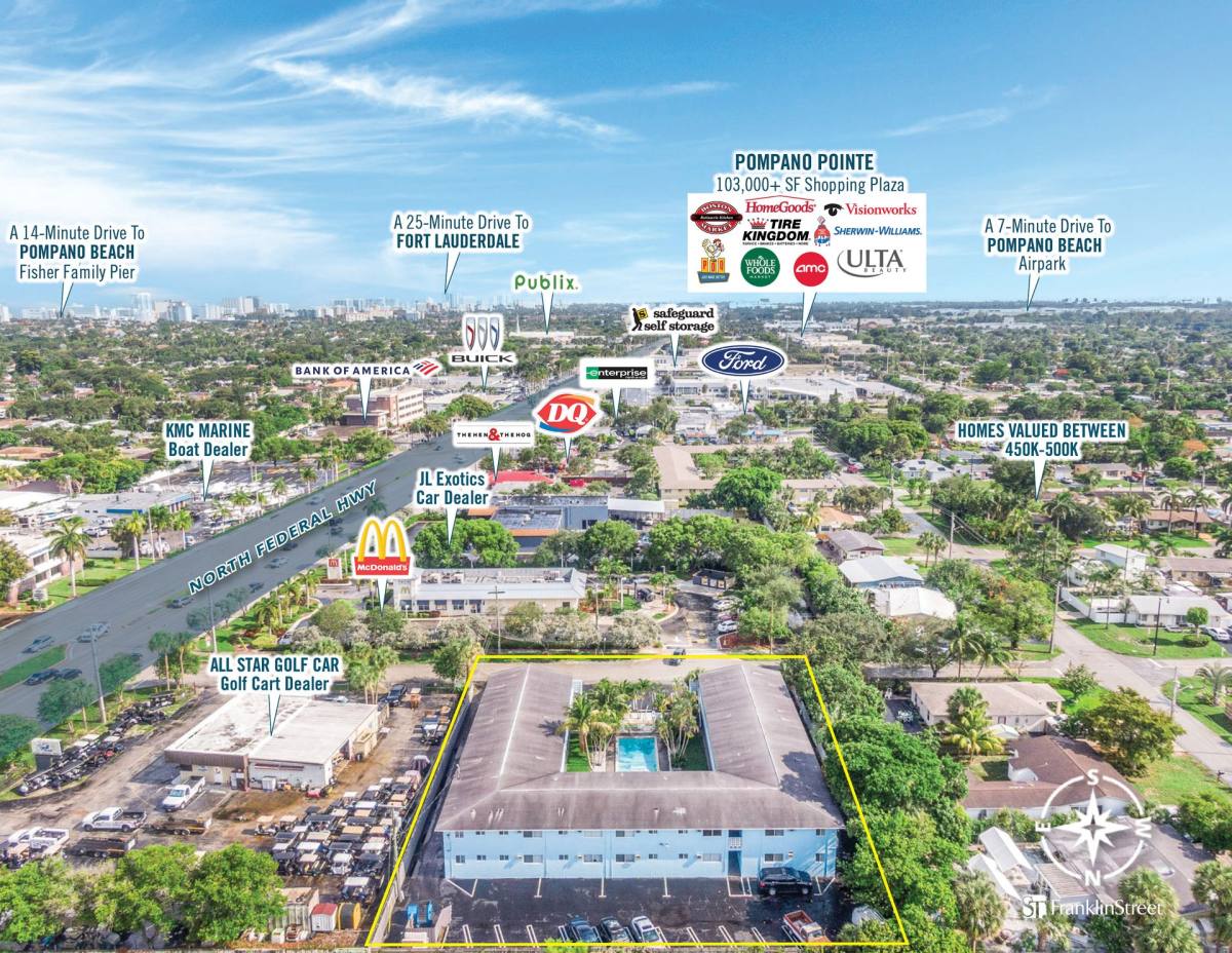 Apartment for rent at 1751 NE 31 St, Pompano Beach, FL 33064