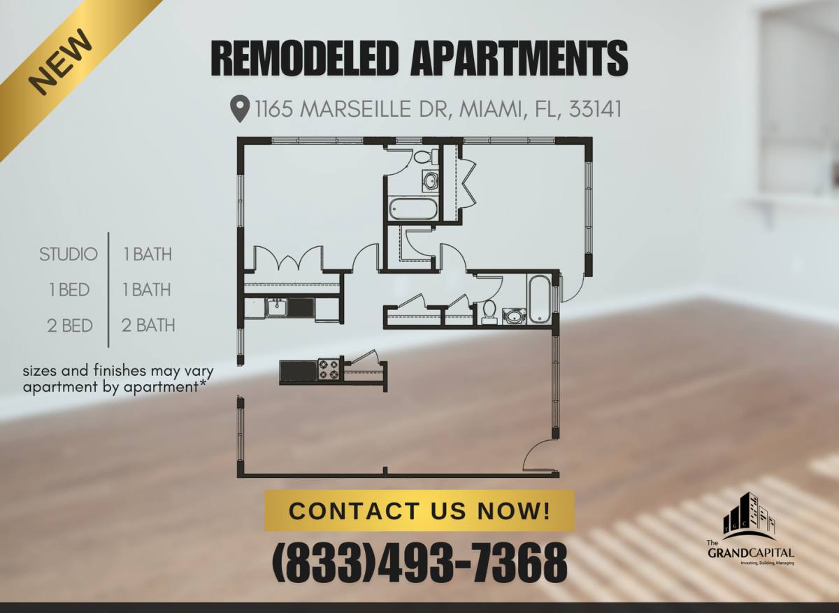 Apartment for rent at 1165 Marseille Dr, Miami Beach, FL 33141