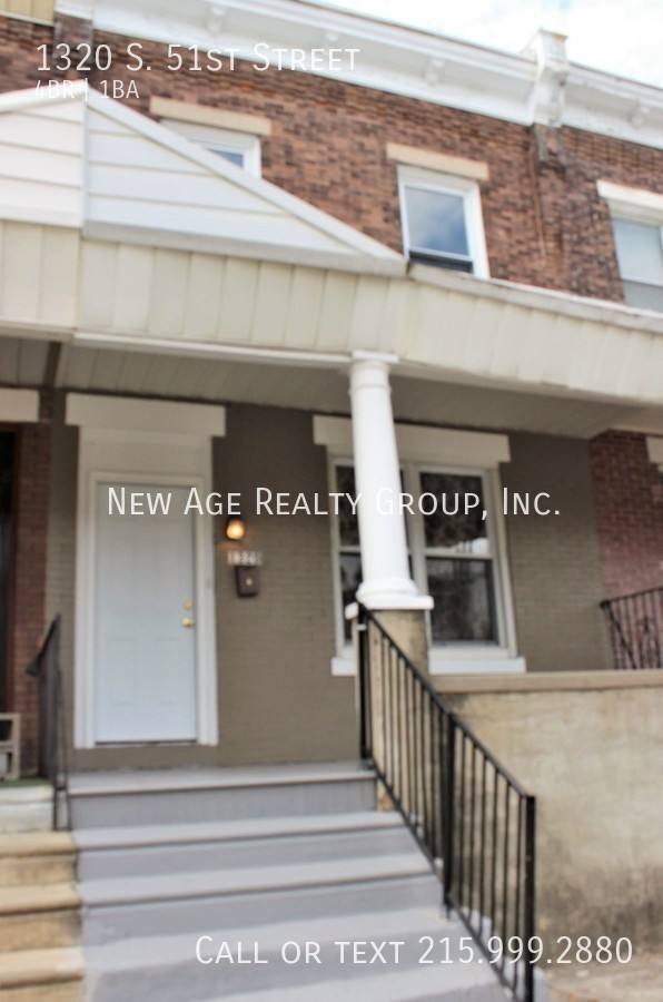 House for rent at 1320 S 51st St, Philadelphia, PA 19143