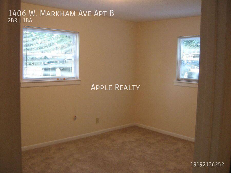 House for rent at 1406 W Markham Ave #B, Durham, NC 27705