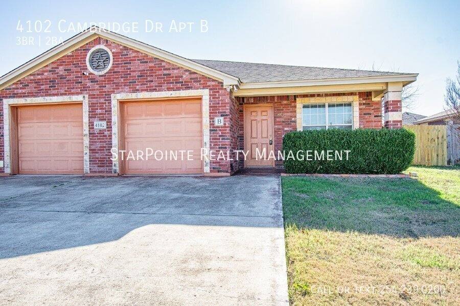 Apartment for rent at 4102 Cambridge Dr #B, Killeen, TX 76549