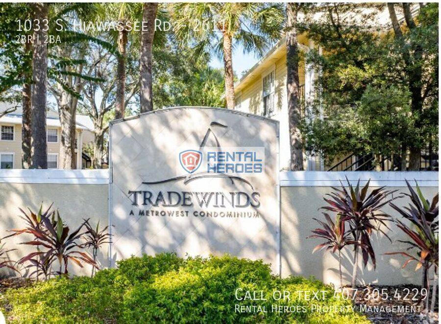 Condo for rent at 1033 S Hiawassee Rd #2611, Orlando, FL 32835