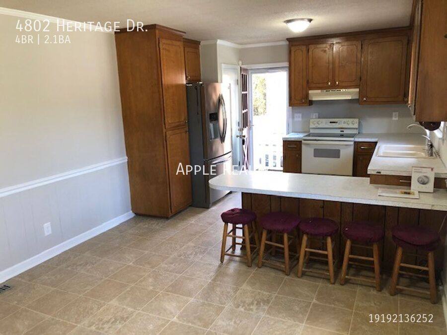 House for rent at 4802 Heritage Dr, Durham, NC 27712