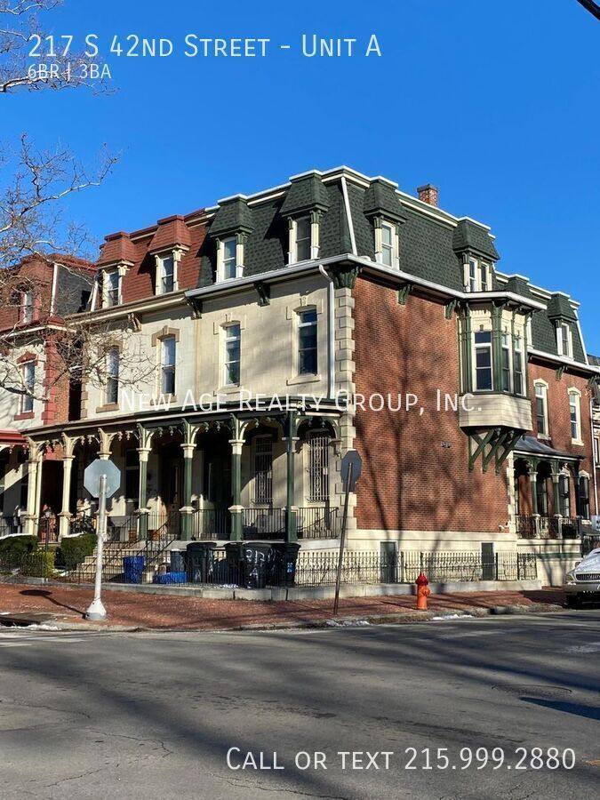 Apartment for rent at 217 S 42nd St #A, Philadelphia, PA 19104