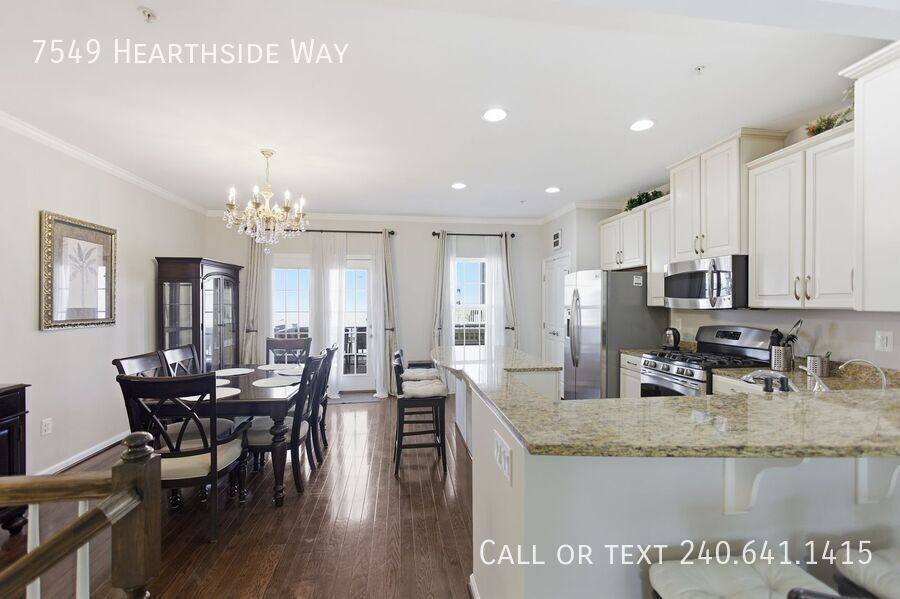 Townhouse for rent at 7549 Hearthside Way, Elkridge, MD 21075