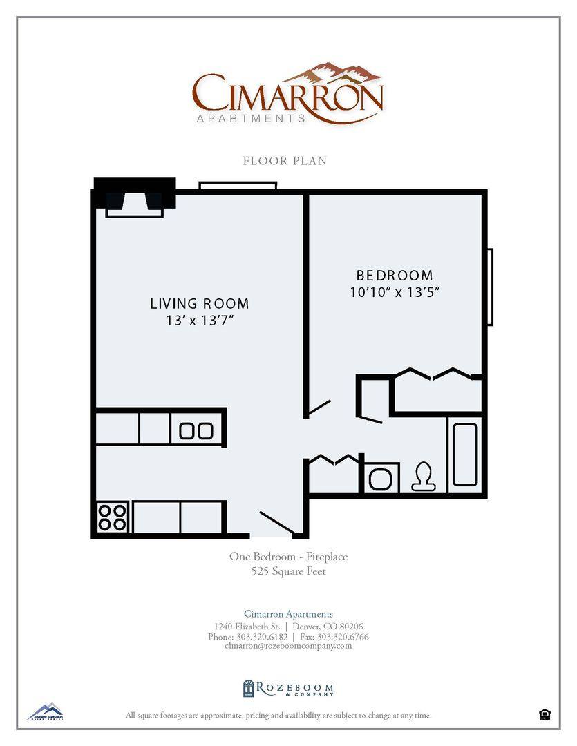Apartment for rent at 1240 N Elizabeth St, Denver, CO 80206
