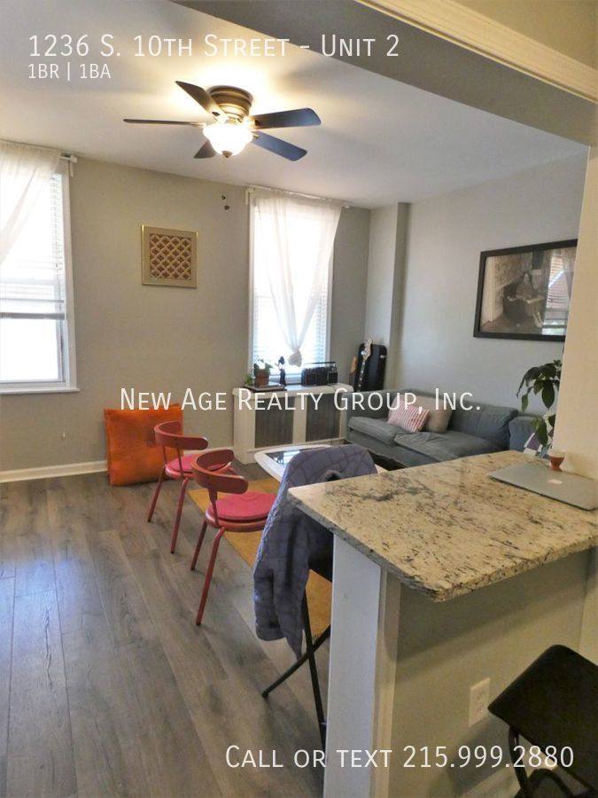 Apartment for rent at 1236 S 10th St #2, Philadelphia, PA 19147
