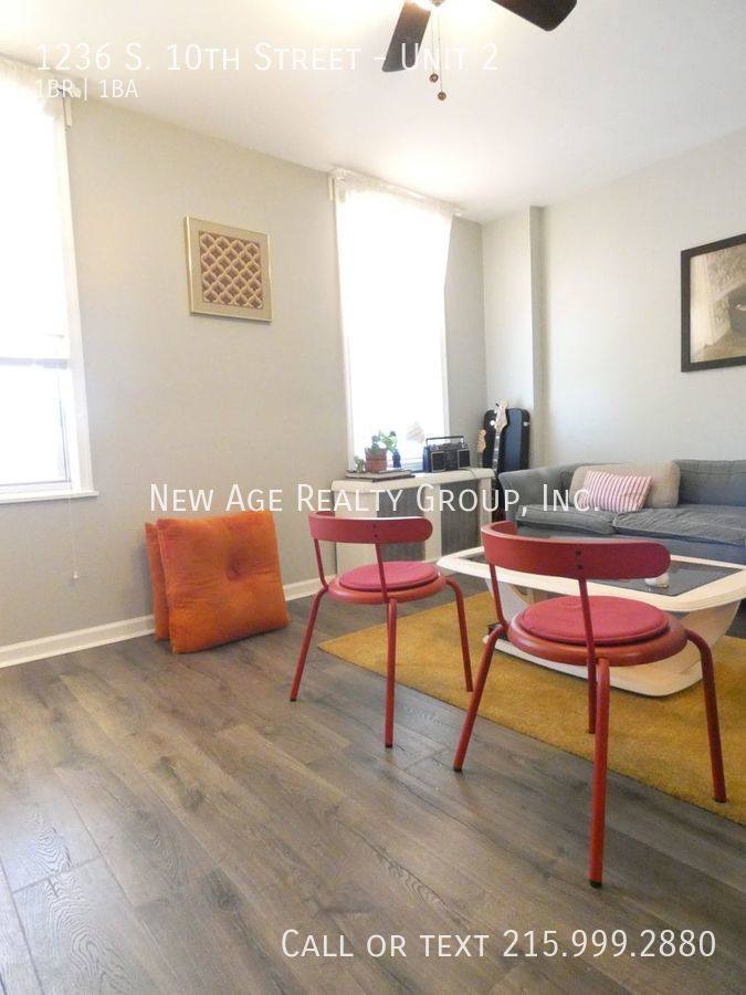 Apartment for rent at 1236 S 10th St #2, Philadelphia, PA 19147