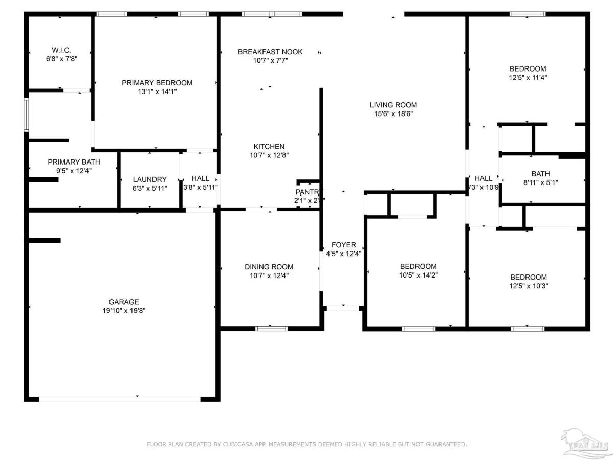 Apartment for rent at 1068 Joaquin Rd, Pensacola, FL 32506
