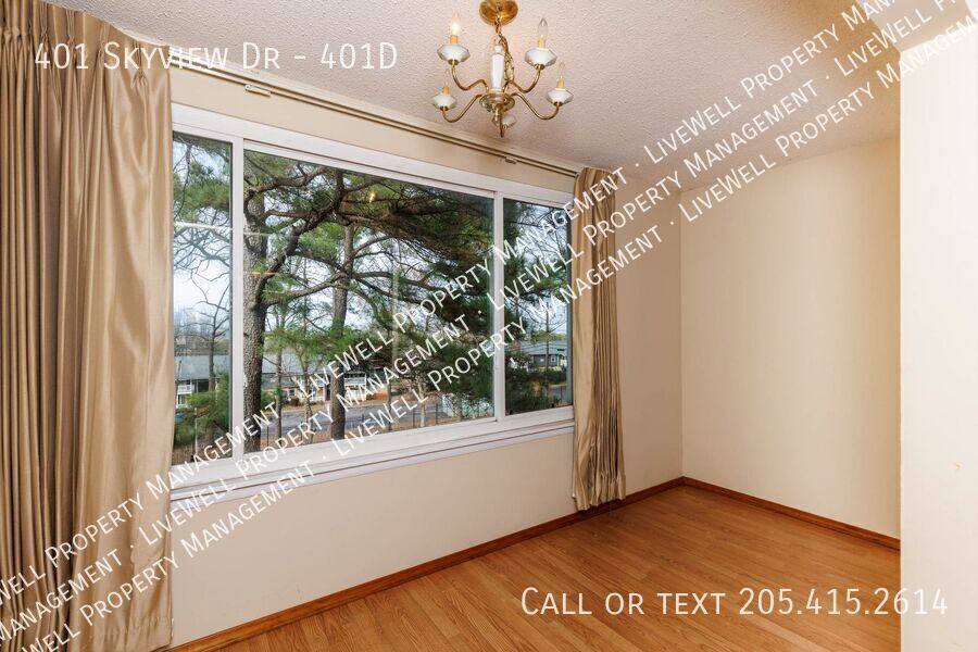 Apartment for rent at 401 Skyview Dr #401D, Birmingham, AL 35209