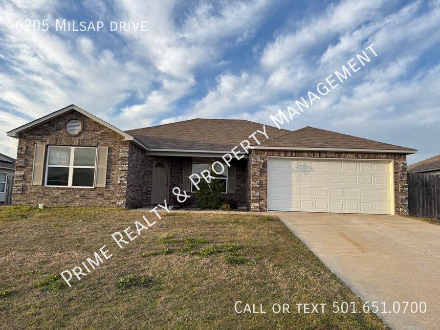 House for rent at 6205 Milsap Dr, Alexander, AR 72002