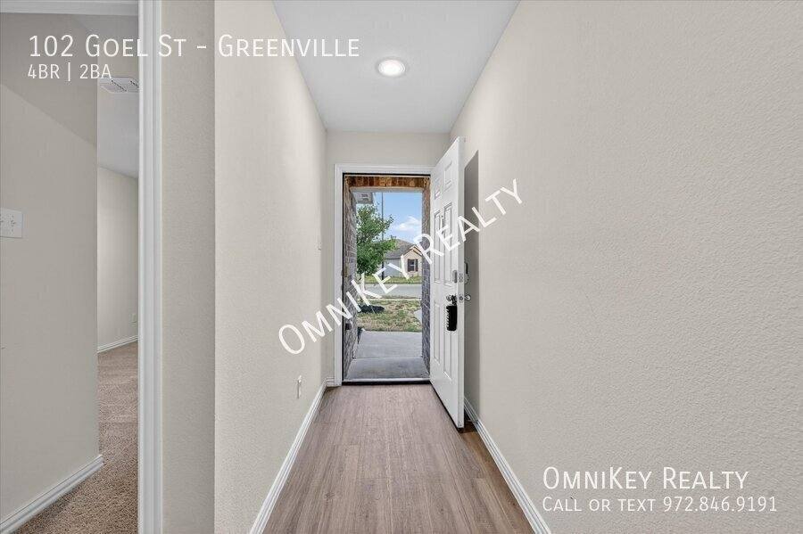 House for rent at 102 Goel St, Greenville, TX 75402
