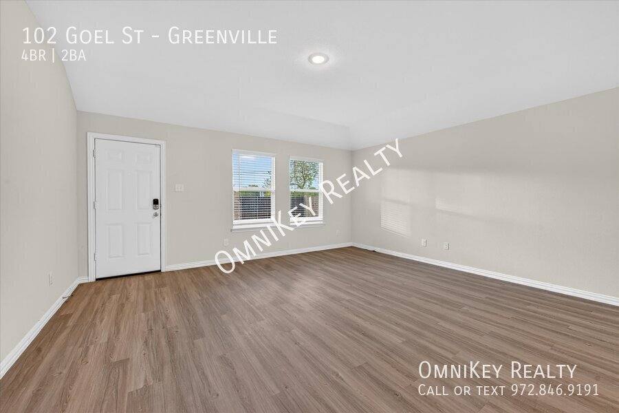 House for rent at 102 Goel St, Greenville, TX 75402