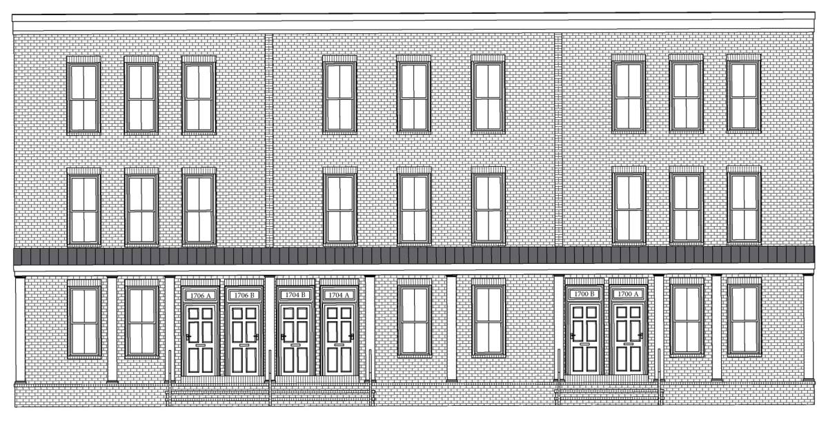 Townhouse for rent at 1704 W Cary St, Richmond, VA 23220