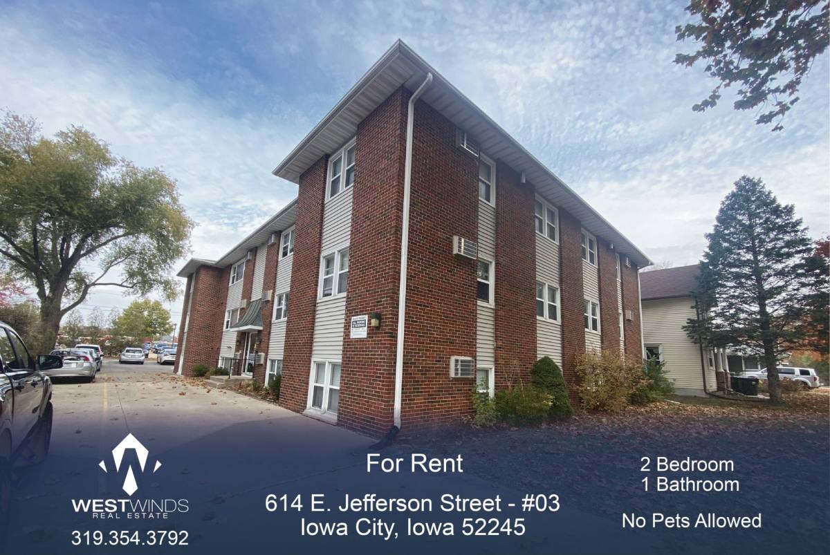 Apartment for rent at 614 E Jefferson St, Iowa City, IA 52245