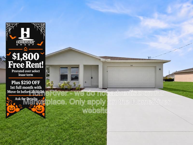 House for rent at 1818 NW 27th Terrace, Cape Coral, FL 33993