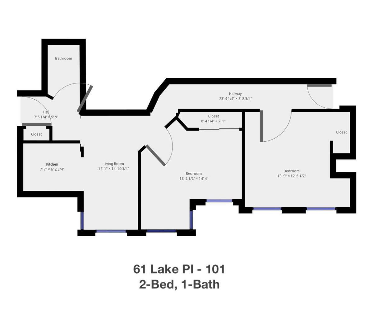 Apartment for rent at 61 Lake Place, New Haven, CT 06510