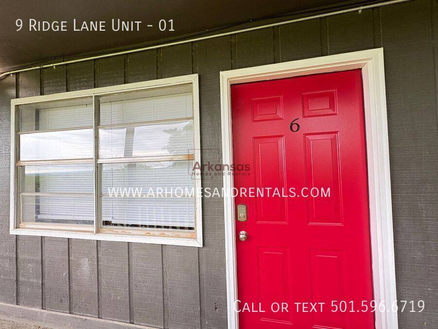 Apartment for rent at 9 Ridge Lane #1, Mayflower, AR 72106