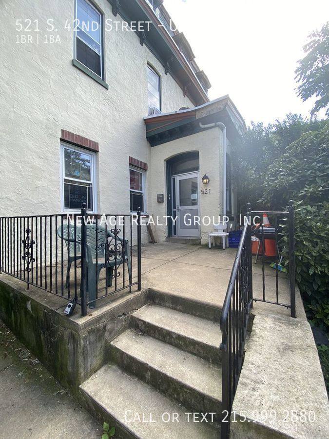 Apartment for rent at 521 S 42nd St #1R, Philadelphia, PA 19104