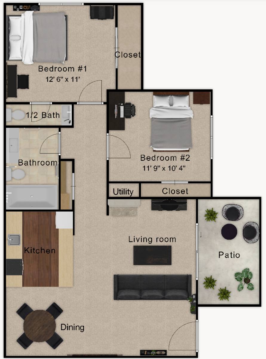 Apartment for rent at 1740-1750 Hanover Dr, Davis, CA 95616