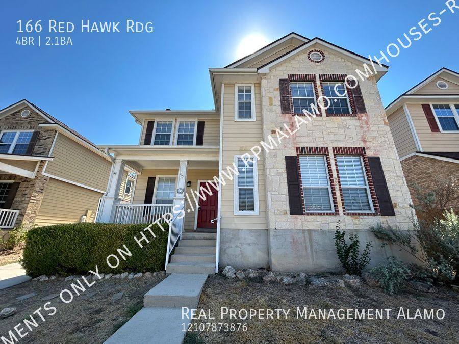 House for rent at 166 Red Hawk Ridge, San Antonio, TX 78258