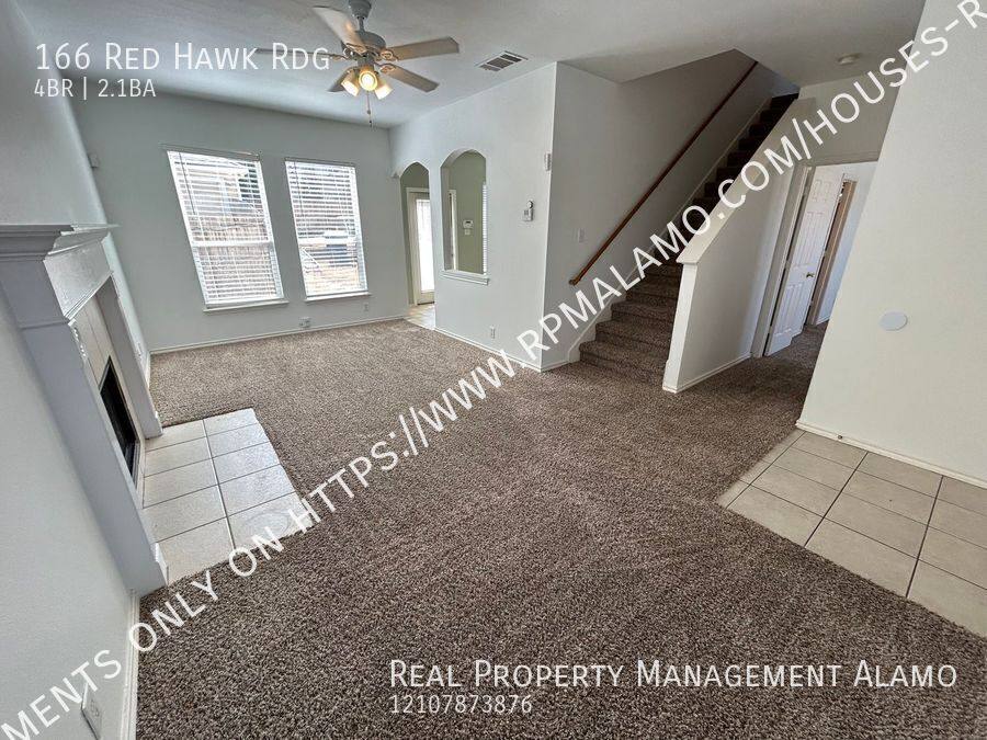 House for rent at 166 Red Hawk Ridge, San Antonio, TX 78258