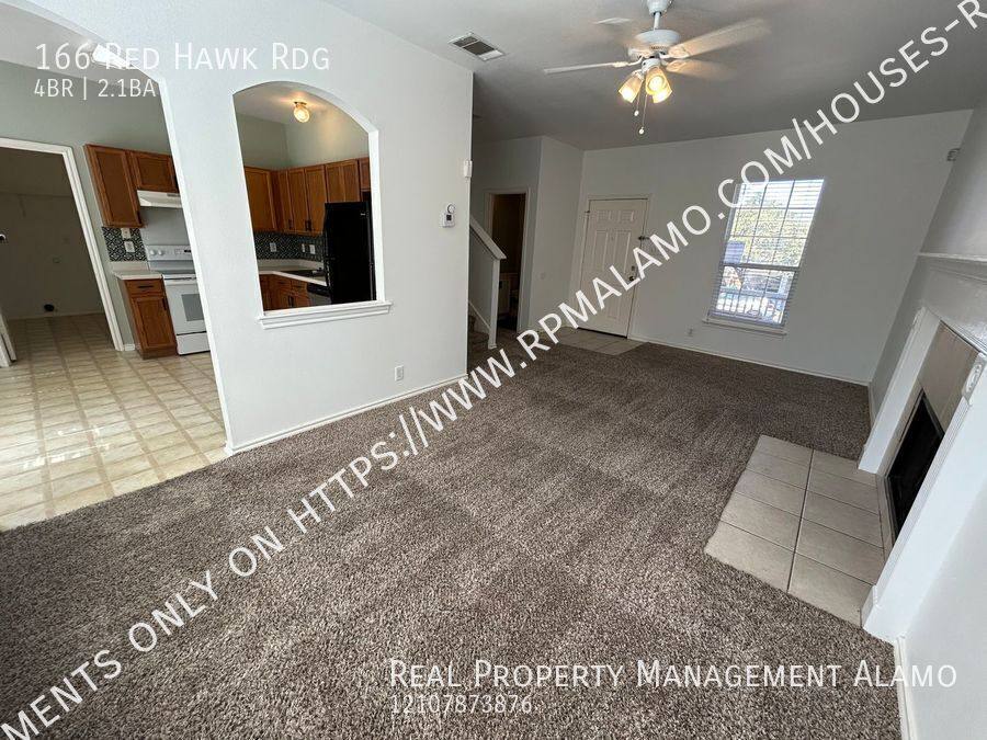 House for rent at 166 Red Hawk Ridge, San Antonio, TX 78258