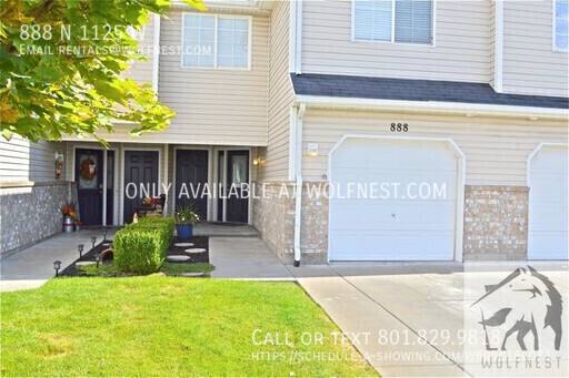 Townhouse for rent at 888 N 1125 W, Layton, UT 84041