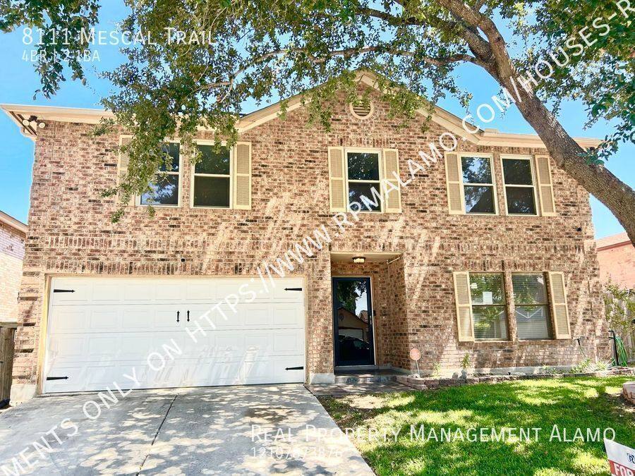 House for rent at 8111 Mescal Trail, San Antonio, TX 78244