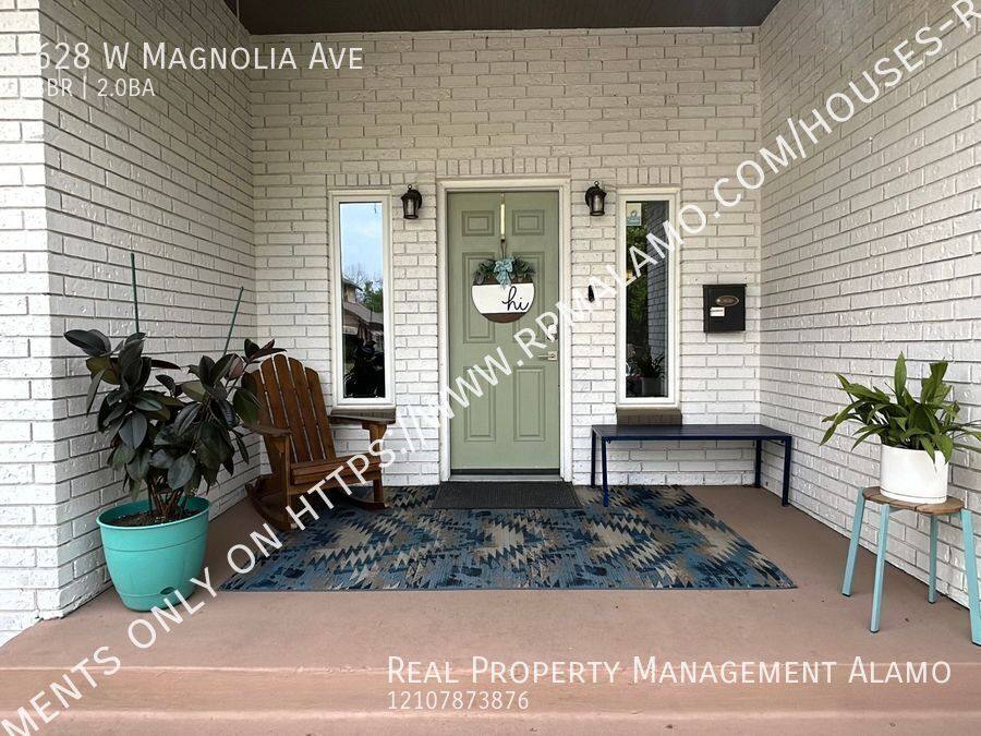 House for rent at 628 W Magnolia Ave, San Antonio, TX 78212