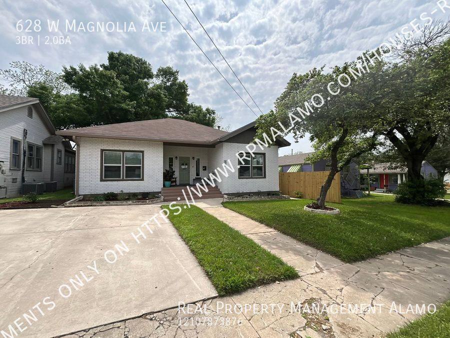 House for rent at 628 W Magnolia Ave, San Antonio, TX 78212