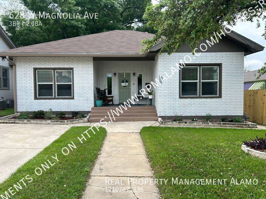 House for rent at 628 W Magnolia Ave, San Antonio, TX 78212