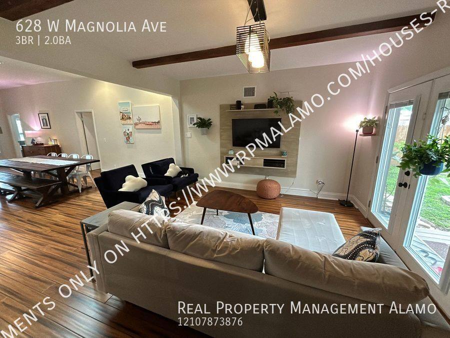 House for rent at 628 W Magnolia Ave, San Antonio, TX 78212