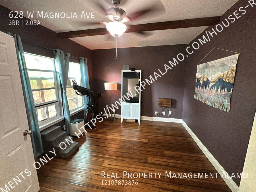 House for rent at 628 W Magnolia Ave, San Antonio, TX 78212