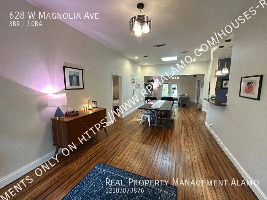 House for rent at 628 W Magnolia Ave, San Antonio, TX 78212