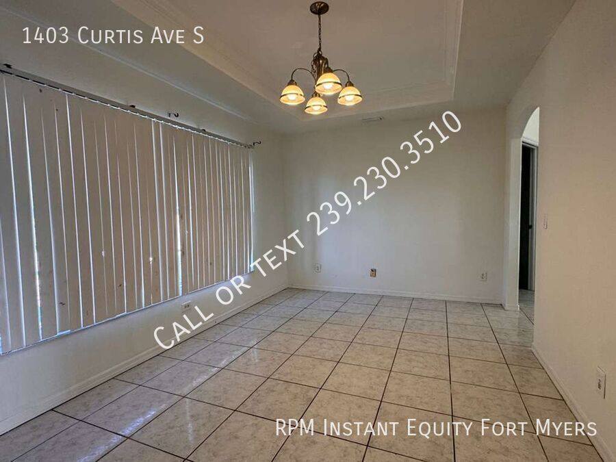 House for rent at 1403 Curtis Ave S, Lehigh Acres, FL 33976