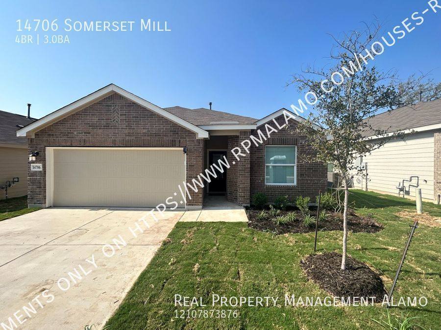 House for rent at 14706 Somerset Mill, San Antonio, TX 78254