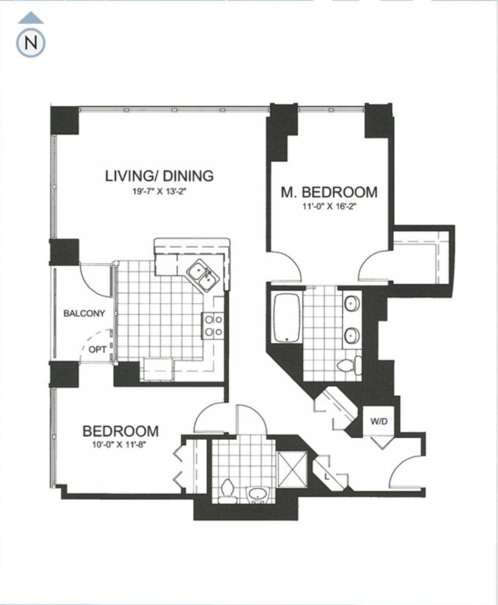 Condo for rent at 757 N Orleans St #2009, Chicago, IL 60654