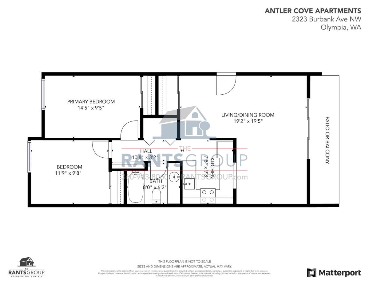Apartment for rent at 2323 Burbank Ave NW, Olympia, WA 98502